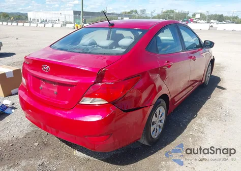 2016 Hyundai Accent Se из США, поврежденный, VIN KMHCT4AE2GU059586